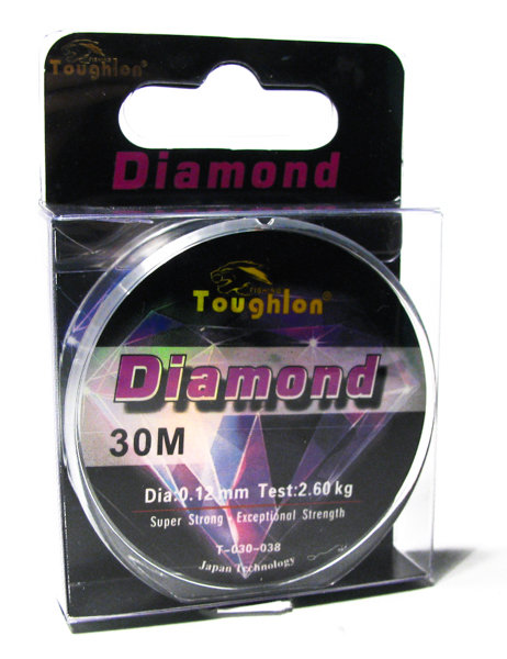 Леска Toughlon Diamond 0,12мм 30м