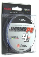 Шнур плетёный Kaida Jigging PE 4x 0,16мм