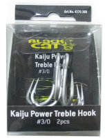 Black Cat Крючок тройной #3/0 Kaiju Power Treble Hook 2 шт 4370300