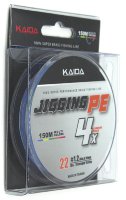 Шнур плетёный Kaida Jigging PE 4x 0,19мм