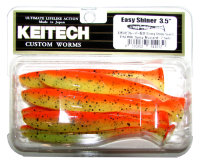 Силиконовая приманка Keitech Easy Shiner 3,5" цвет PAL#08 Spicy Mustard