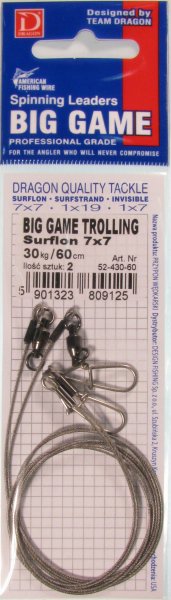 Big Game Trolling Surflon  7x7 A.F.W. 30кг 60см