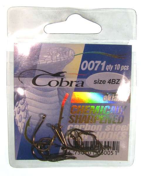 Крючки Cobra Okiami сер.0071 C0071BZ-004