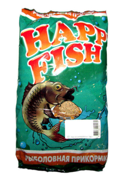 Прикормка Happy Fish Плотва (Конопля) 1 кг