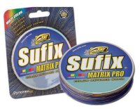 Леска плетёная Sufix Matrix Pro (разноцв.) 100м. 0,15мм