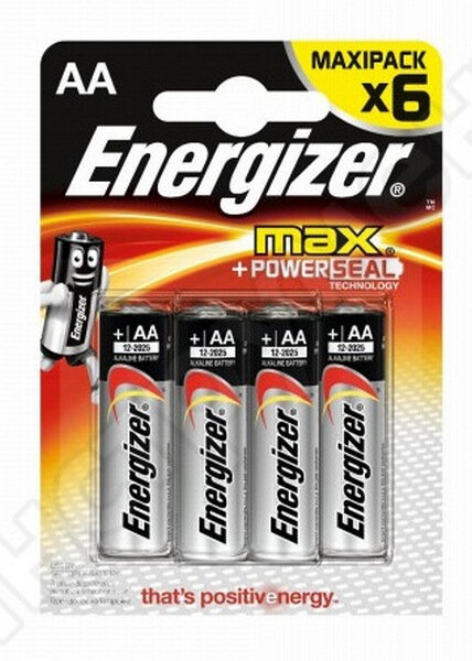 Батарейки Energizer Maximum LR6/E91 AA