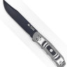 Нож Enzo D2 BT (чёрный, G10, ножны кайдекс)