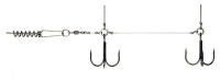 Оснастка стингер со спиралью JIG Spring Soft Baits, размер S