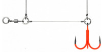 Оснастка стингер для джиг-головки VIDO CRAFT STINGER EYE JIG, размер M