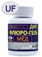 Дип Флюоро-Гель "DragMix" UF (Мёд) 100мл.