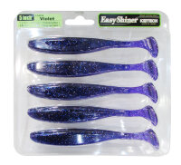 Силиконовая приманка Keitech Easy Shiner 5" цвет EA#04 Violet 5 шт.