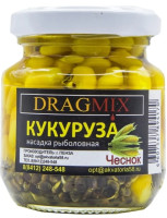 Кукуруза консервированная "DragMix" 105 г (Чеснок)