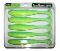 Силиконовая приманка Keitech Easy Shiner 5" цвет EA#11 Lime Shartreuse Glow