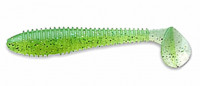 Силиконовая приманка Keitech Swing Impact Fat 4.3" #424 Lime Chartreuse