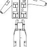 Костюм Росомаха (канвас, болото) р. 52-54/182-188