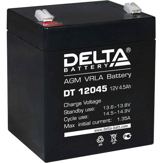Аккумулятор DT 12045 Delta