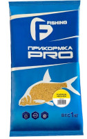 F-FISHING Прикормка Pro Карась Чеснок  1кг.