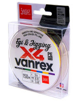Шнур плетёный Lucky John Vanrex EGI  JIGGING х4 BRAID Multi Color 150/010