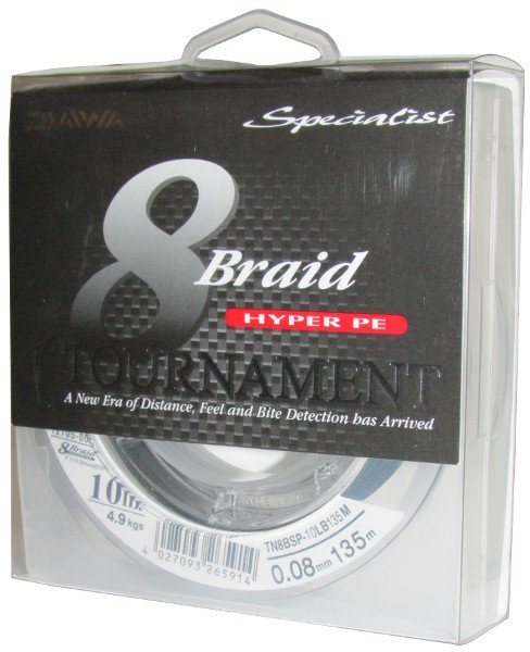 Daiwa Tournament 8 Braid premium -0,08мм 135M