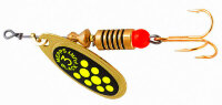 Блесна COMET BLACK FURY OR  CHARTREUSE №3