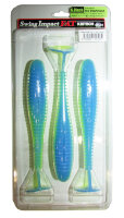 Силиконовая приманка Keitech Swing Impact Fat 6.8" цвет PAL#03 Ice Chartreuse 3 шт.