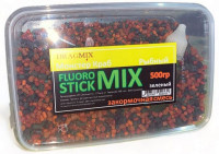 Закормочная смесь DragMix Fluoro Stick MIX Монстер Краб 500гр. Зелёный.