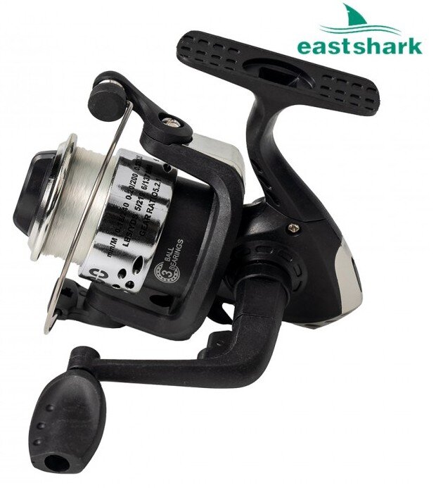 Катушка безынерционная East Shark 200 (с леской)