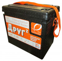 Рыболовный ящик "Друг-2+" 20л (пенопропилен)