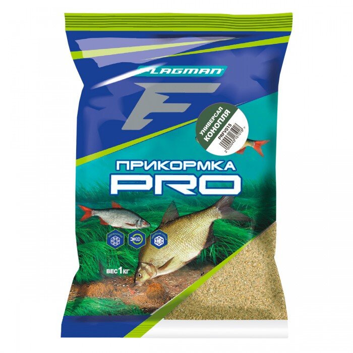Прикормка Flagman Pro Универсал Конопля 1 кг