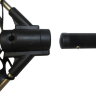 Подсачек Tsuribito Net Trap Fold BKTО-38379501 чёрная силиконовая сетка 95х38см