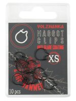 Клипса для опарыша "Volzhanka Maggot Clips" # XS (10шт/уп)