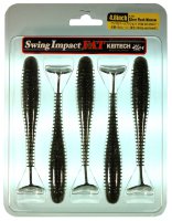Силиконовая приманка Keitech Swing Impact Fat 4.8" цвет 416 Silver Flash Minow 5 шт.