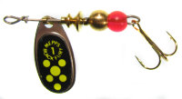 Блесна Comet Black fury AG/Chartreuse №1