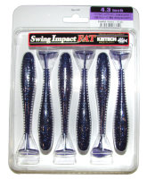 Силиконовая приманка Keitech Swing Impact Fat 4.3" цвет EA#03 Violet
