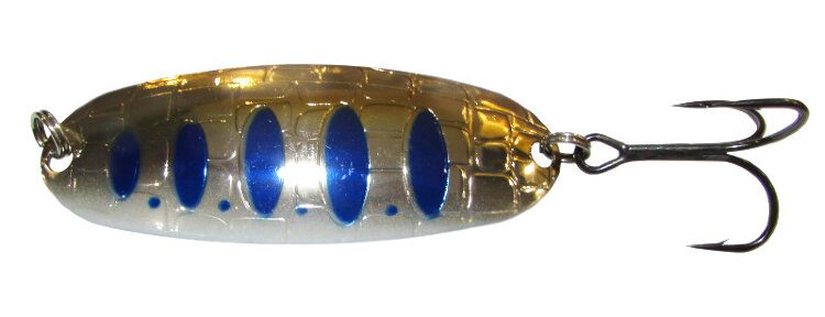 Блесна колебл. Lucky John Croco Spoon Shallow Water Concept 15 г цвет 019