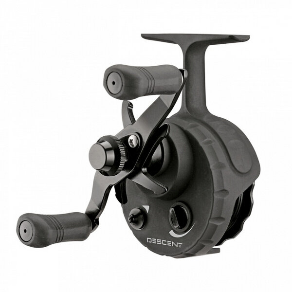 Катушка 13 FISHING Descent - Inline Ice Fishing Reel - 2.7:1 Gear Ratio - Left Hand Retrieve (Aluminum Spool Gen 2 Desi (D2AL-2.7-LH)