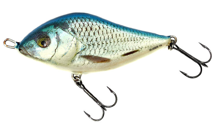 Воблер плавающий джеркбейт Salmo Slider SD10F цвет RSH