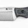 Нож CityHunter AUS-8 SW (Stonewash, рукоять Микарта, ножны кайдекс)