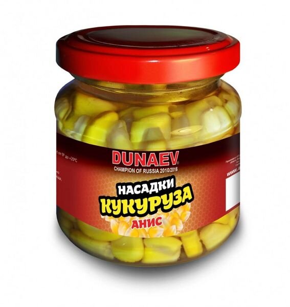 Насадка "Дунаев Кукуруза" 100 мл Анис стеклобанка